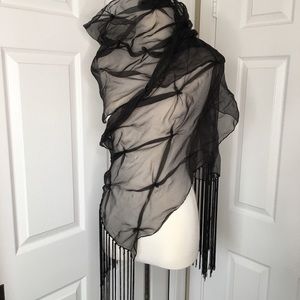 Sheer wrap/scarf